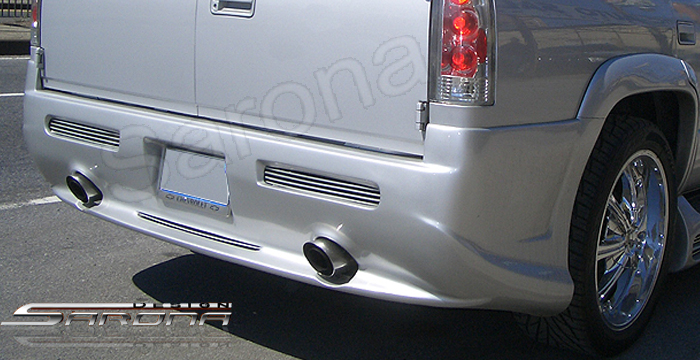 Custom Chevy Tahoe Rear Bumper  SUV/SAV/Crossover (1992 - 1999) - $590.00 (Part #CH-003-RB)